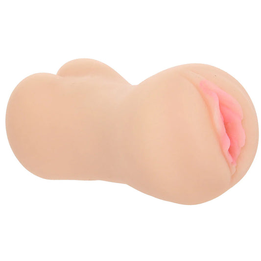 Stroke It Dual Pussy & Ass Stroker in Ivory