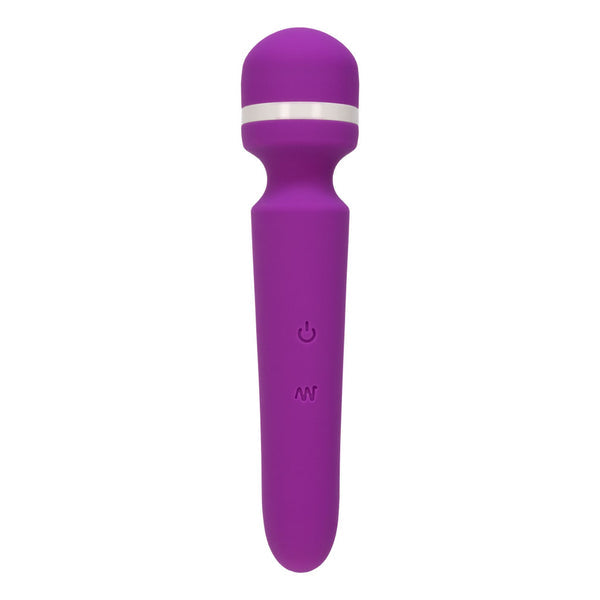 Pure Love®- Vibrating Massage Wand With 20 Functions – Purple