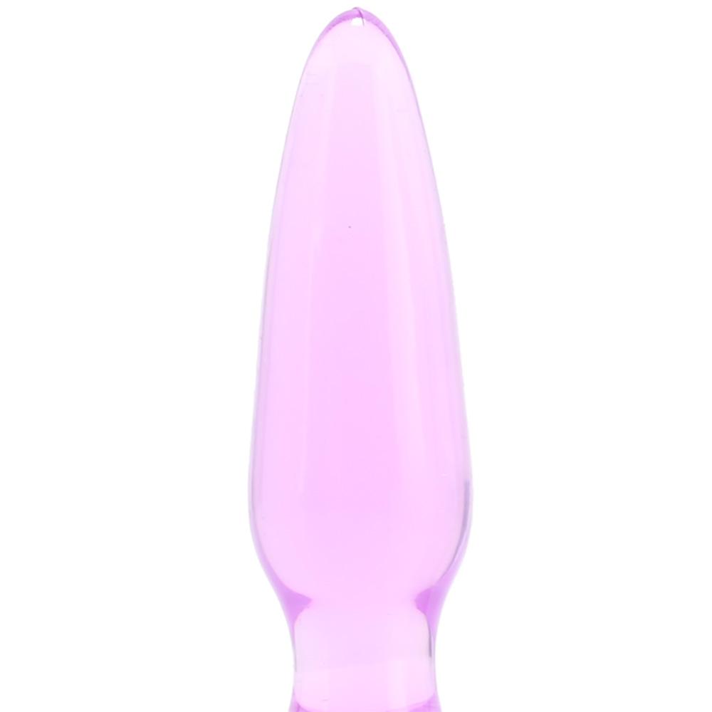 Jelly Rancher Mini Pleasure Plug in Purple - Sex Toys Vancouver Same Day Delivery