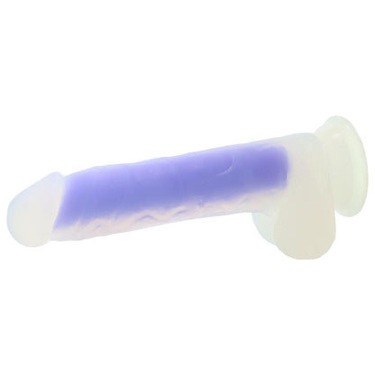 Luminous Glow In The Dark Dildo in Blue - Sex Toys Vancouver Same Day Delivery