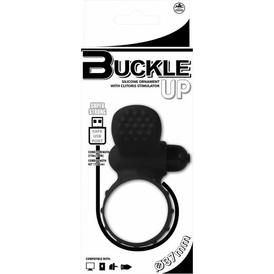 NMC Buckle Up - Vibrating Cock Ring - Black
