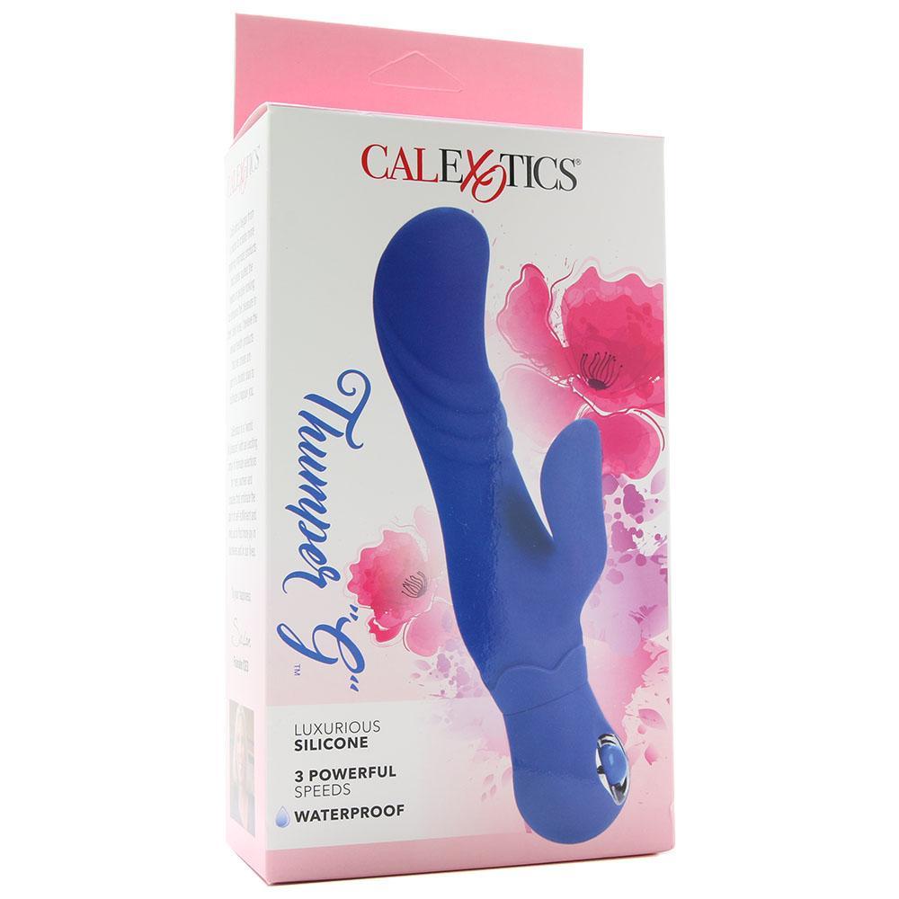 Posh Silicone Thumper G Vibe in Blue - Sex Toys Vancouver Same Day Delivery