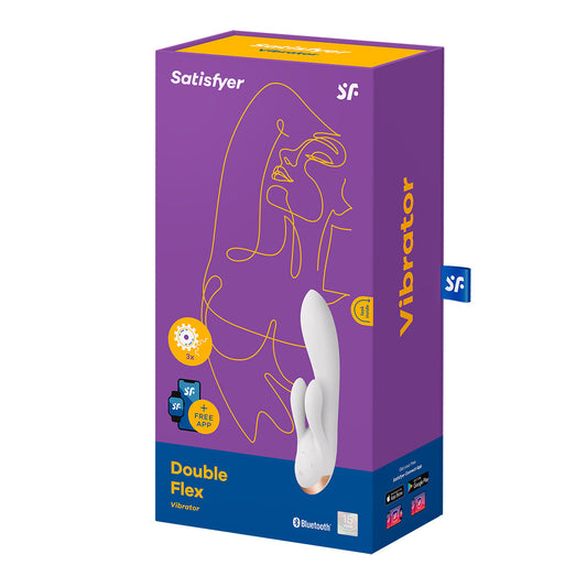 Satisfyer -  Double Flex Vibrator - White
