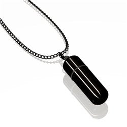 MiVibe Black with Chain