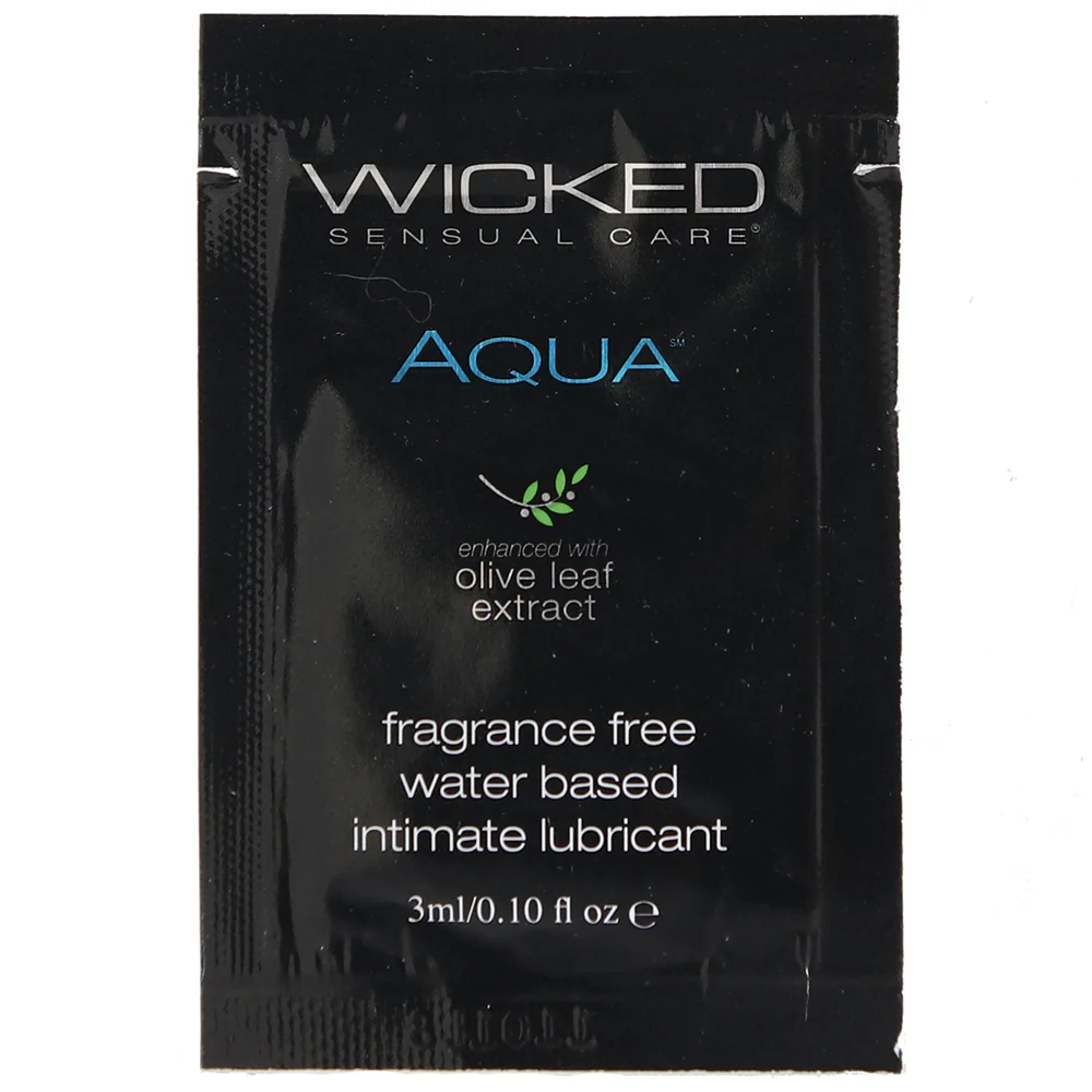 Aqua Lube .10/3ml in Fragrance Free