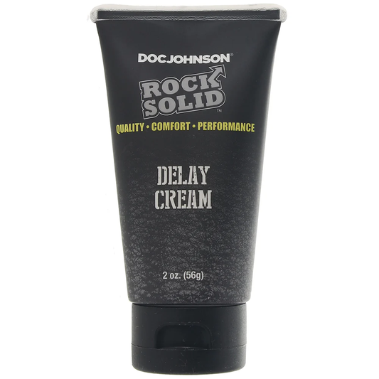 Rock Solid Delay Cream in 2oz