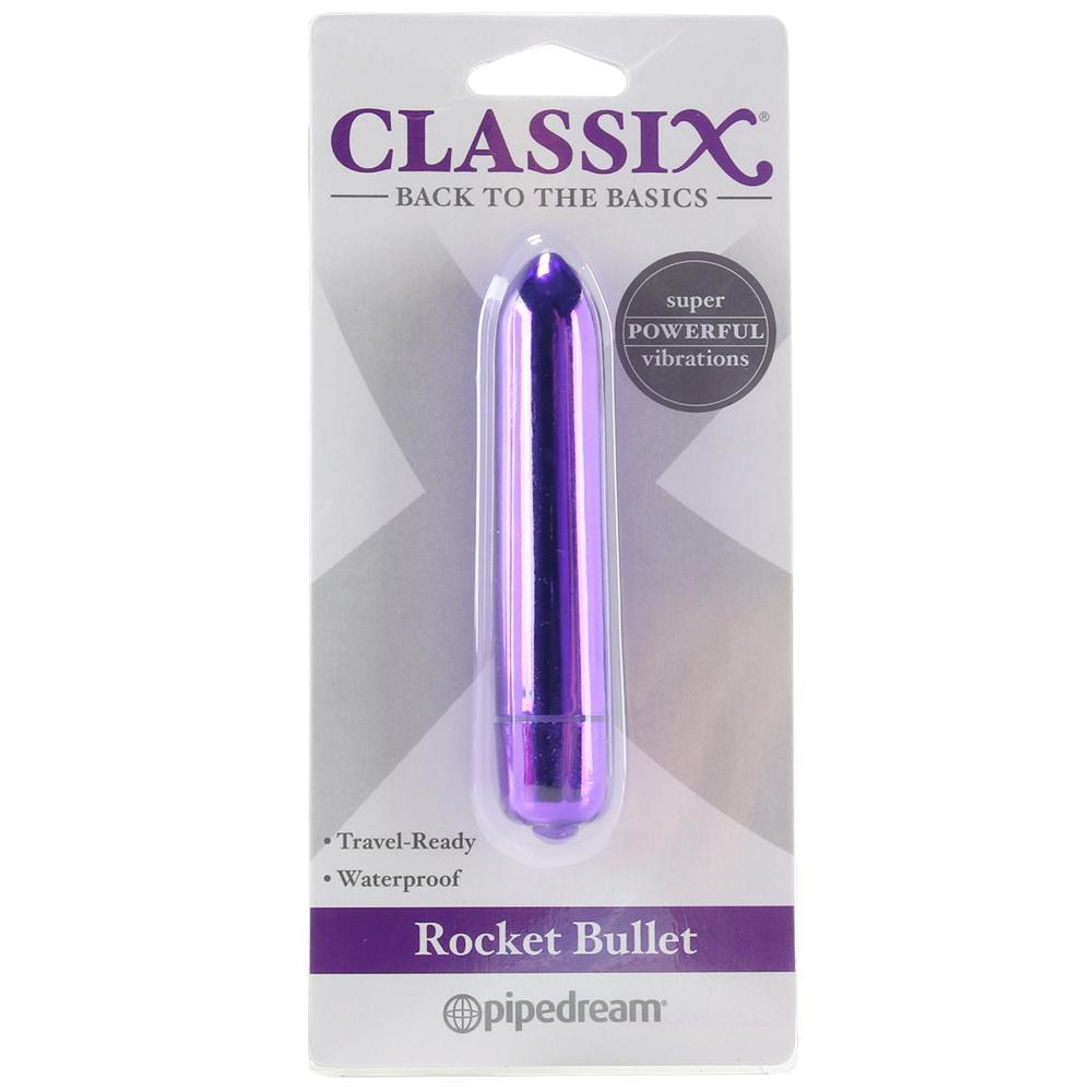 Back to the Basics Rocket Bullet Vibe in Purple - Sex Toys Vancouver Same Day Delivery