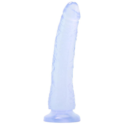 Basix Slim 7 Inch Dildo in Clear - Sex Toys Vancouver Same Day Delivery