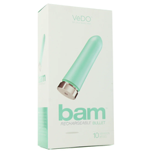 Load image into Gallery viewer, Bam Rechargeable 10X Bullet Vibe in Tease Me Turquoise
