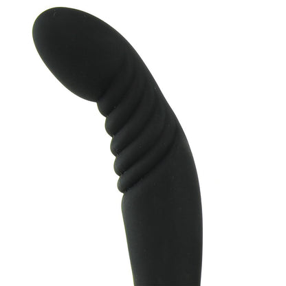 Dr. Joel Silicone Ridged P Vibe in Black - Sex Toys Vancouver Same Day Delivery