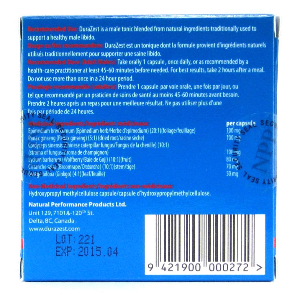 DuraZest for Men in 2 Pack - Sex Toys Vancouver Same Day Delivery