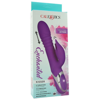 Enchanted Kisser Thrusting Rabbit Vibe in Purple - Sex Toys Vancouver Same Day Delivery