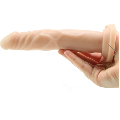 Dr. Skin Basic 7.5 Inch Realistic Cock in Beige