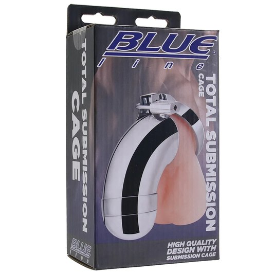 Blue Line Total Submission Cock Cage