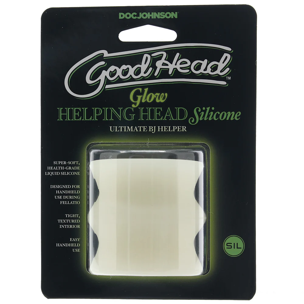 GoodHead Glow In The Dark Helping Head Stroker