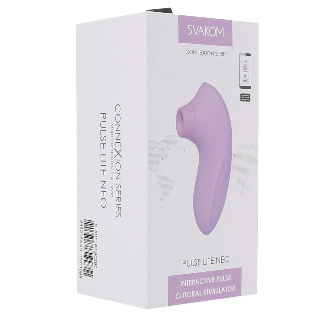 Pulse Lite Neo Suction Stimulator with App in Lavender