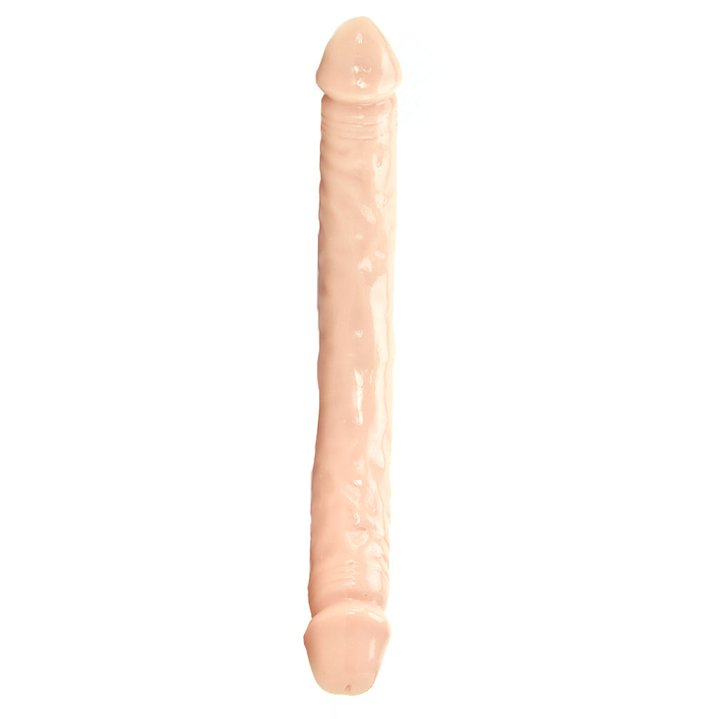 Basix 12 Inch Double Dildo in Flesh