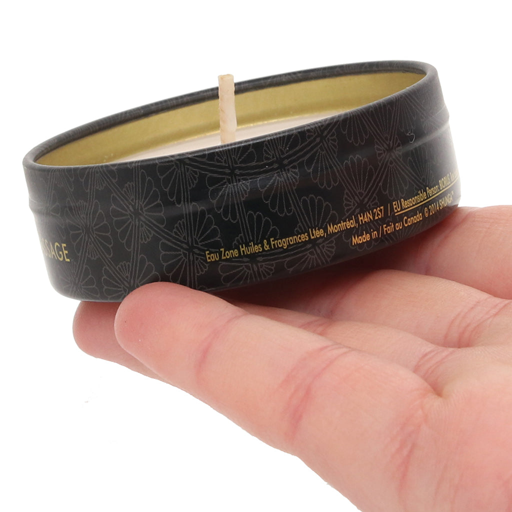 Romance Mini Massage Candle 1oz/30ml in Strawberry Wine