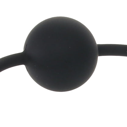 Ouch! Silicone Ball Gag in Black