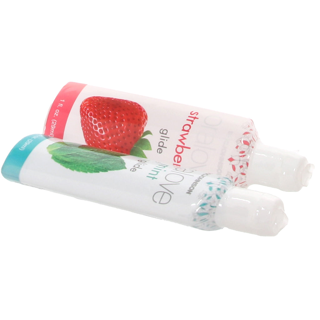 Oralove Delicious Duo Lickable Lubes in Strawberry & Mint