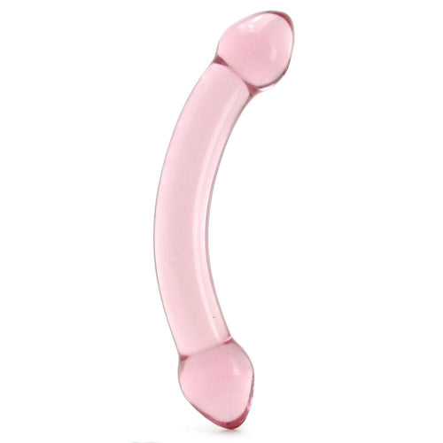 Double Trouble Purple Glass Dildo - Sex Toys Vancouver Same Day Delivery