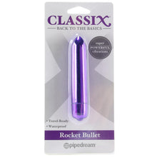 Load image into Gallery viewer, Back to the Basics Rocket Bullet Vibe in Purple - Sex Toys Vancouver Same Day Delivery
