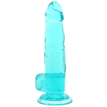 Load image into Gallery viewer, Size Queen 6 Inch Jelly Dildo in Teal
