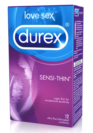 Sensi-Thin Condoms in 12 Pack - Sex Toys Vancouver Same Day Delivery