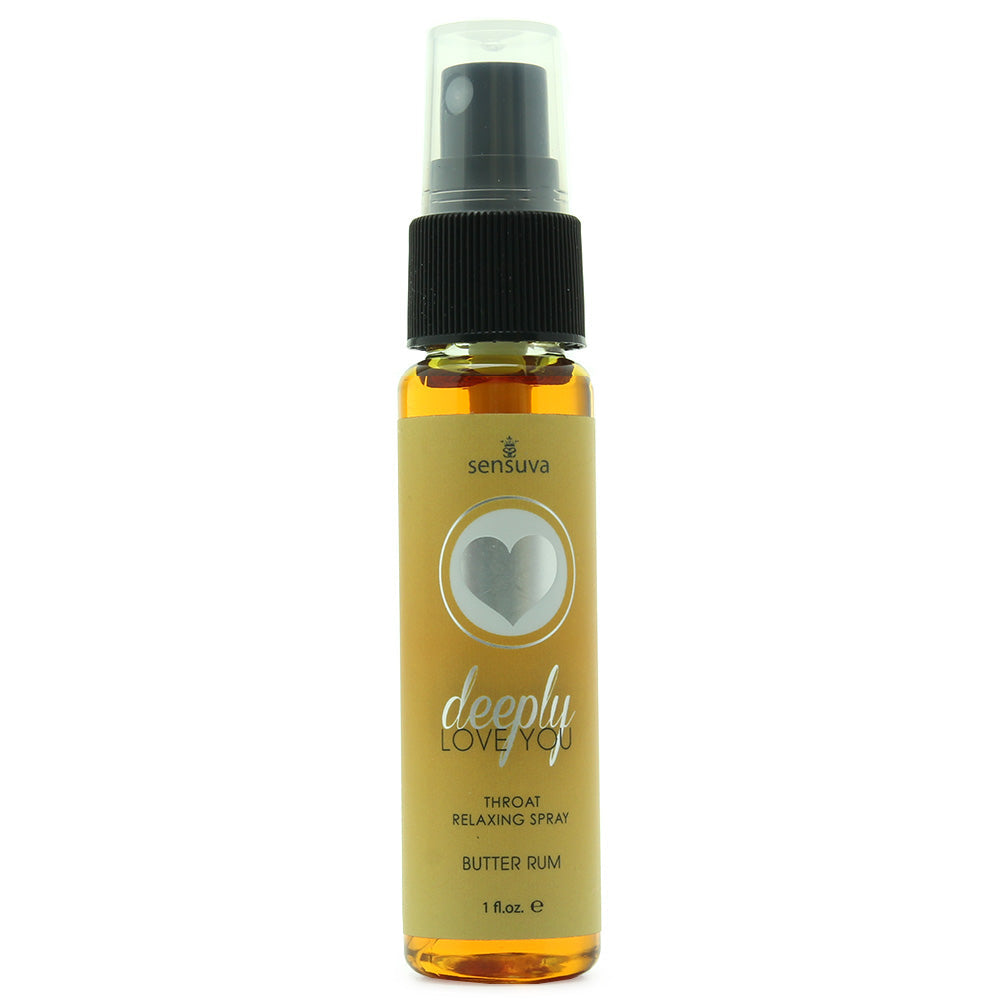 Deeply Love You Throat Relaxer 1oz in Butter Rum